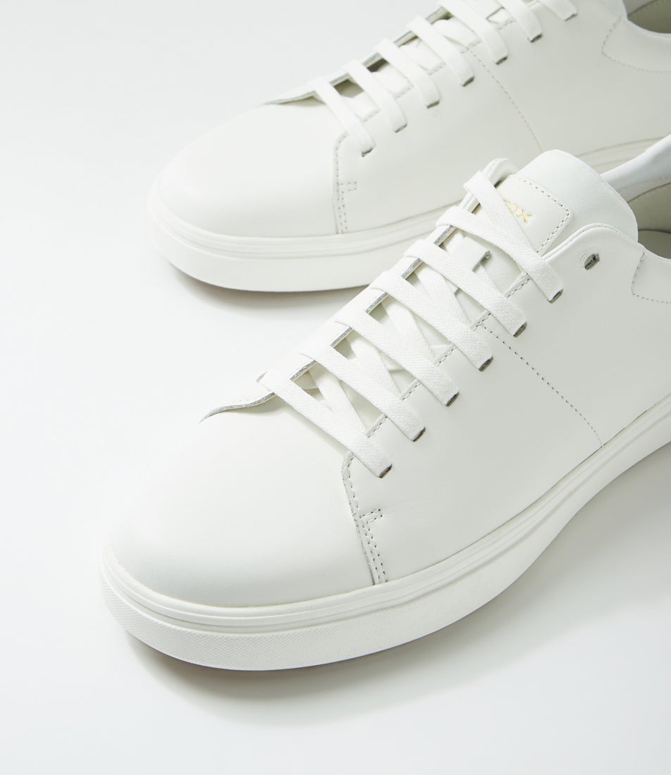 U Baltmoore C White Leather Sneakers