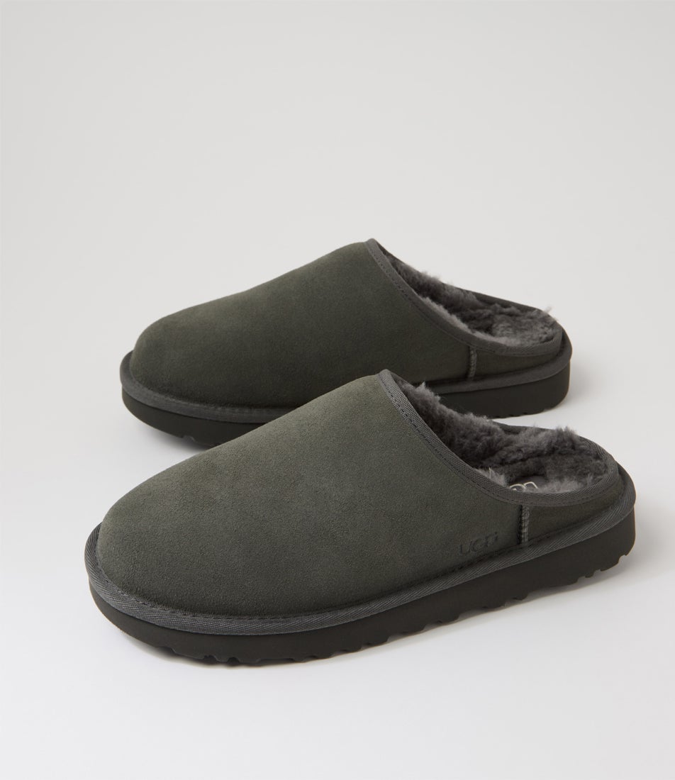 Classic Slip Magnolia Leaf Suede Slippers Classic Slip Magnolia Leaf Suede Slippers