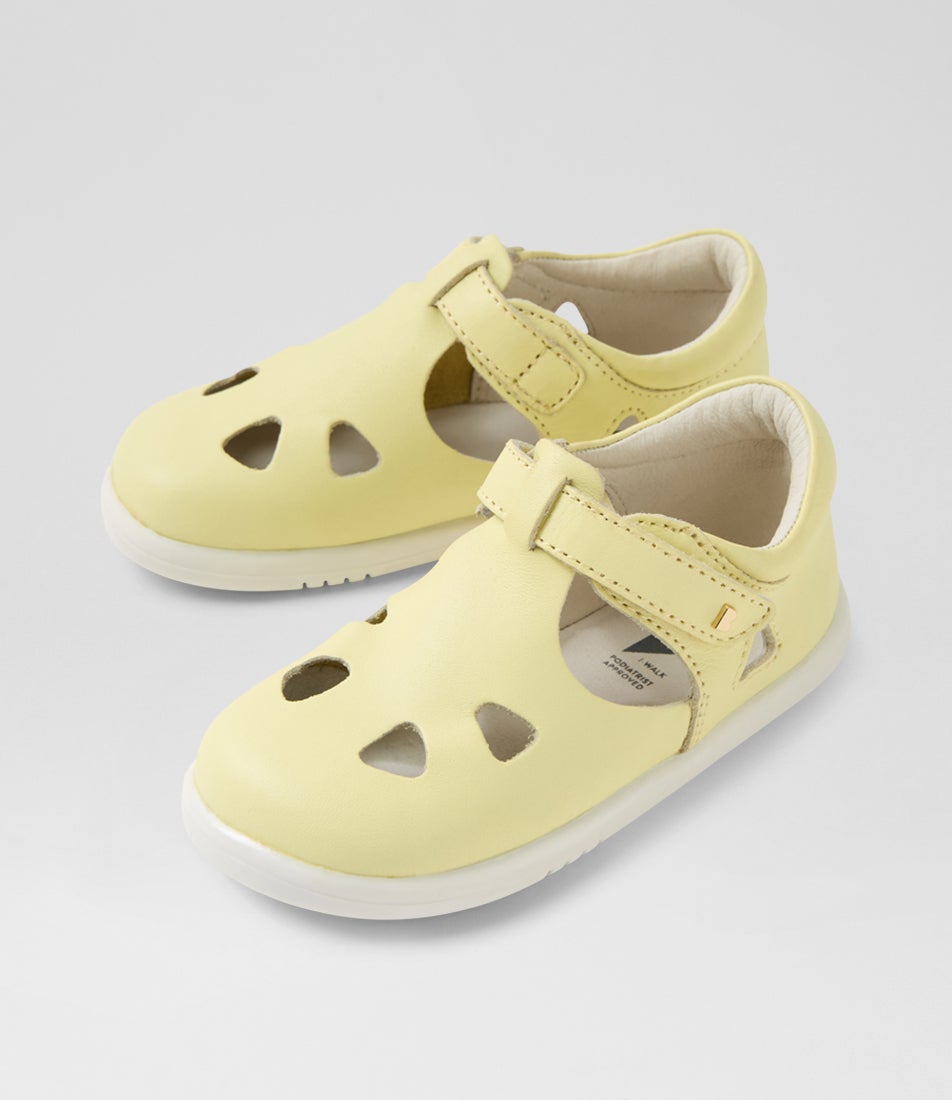 Iw Zap 2 Toddler Wax Yellow Leather Sandals Iw Zap 2 Toddler Wax Yellow Leather Sandals