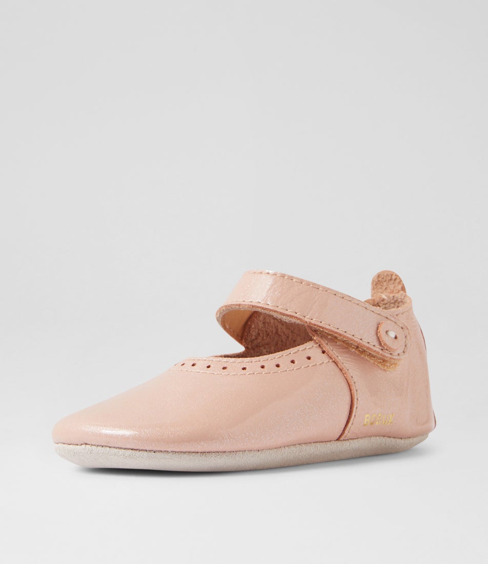 Ss Delight Infant Cameo Rose Patent Leather Flat Shoes