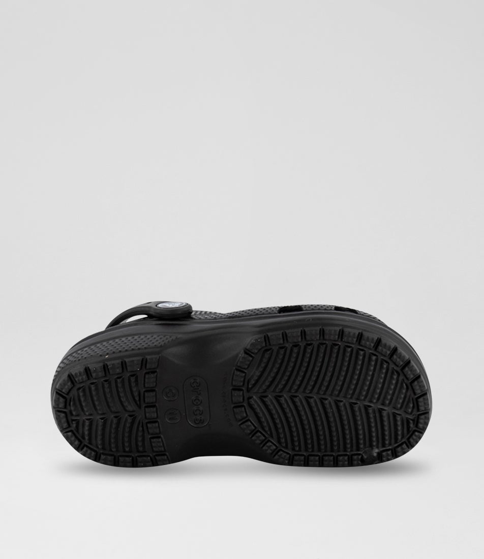 Classic Clog Junior Black Eva Sandals