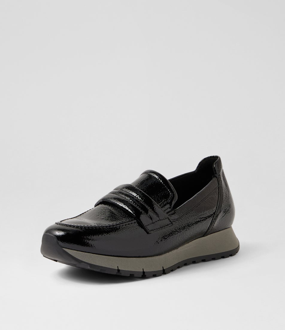 Katrin Schwarz Patent Leather Loafers