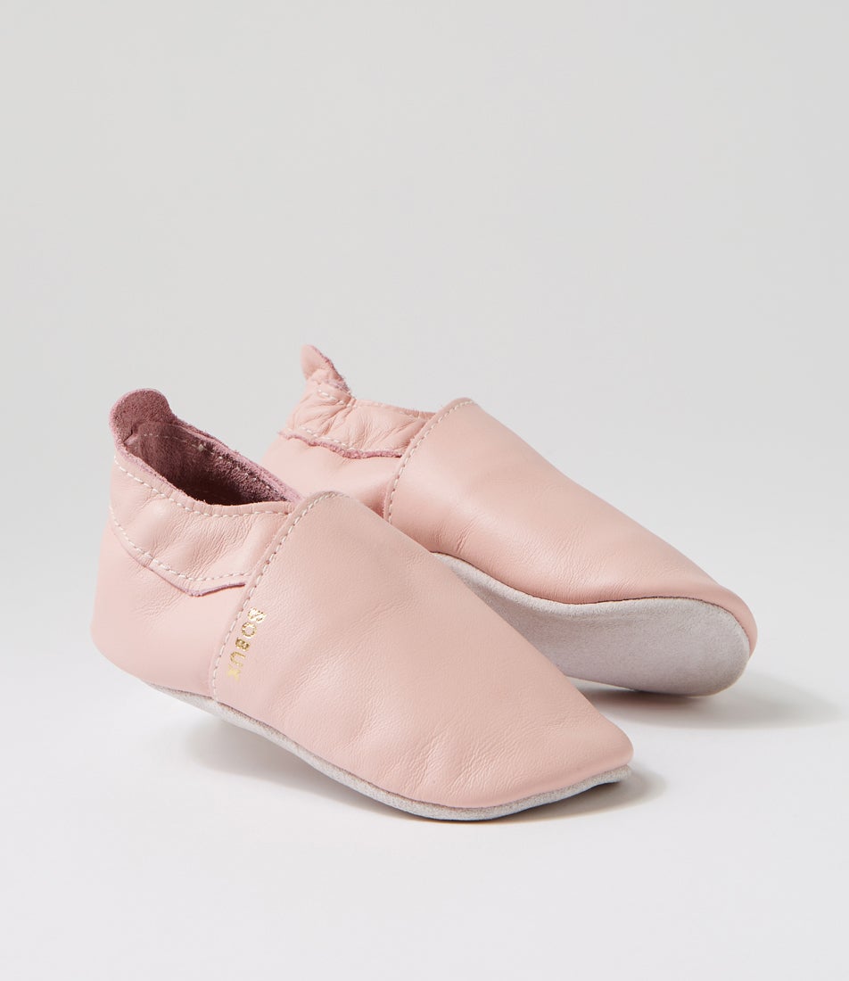 Ss Simple Infant Blossom Leather Flat Shoes