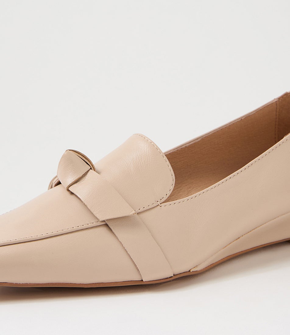 Potony Stone Leather Heels Potony Stone Leather Heels