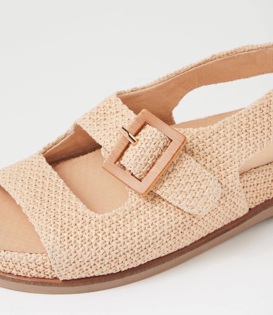 Ika Natural Fabric Sandals