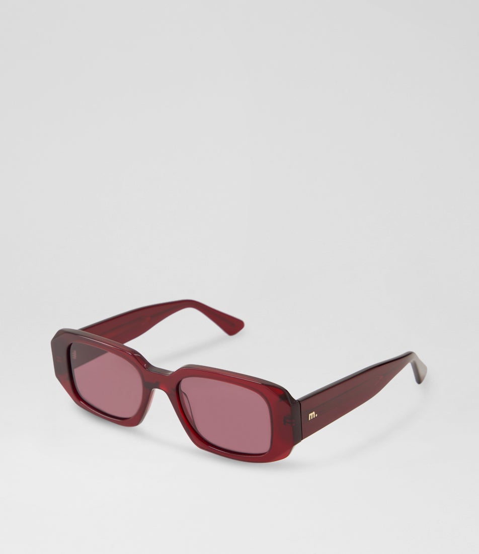 Eve Wine Acetate Sunglasses