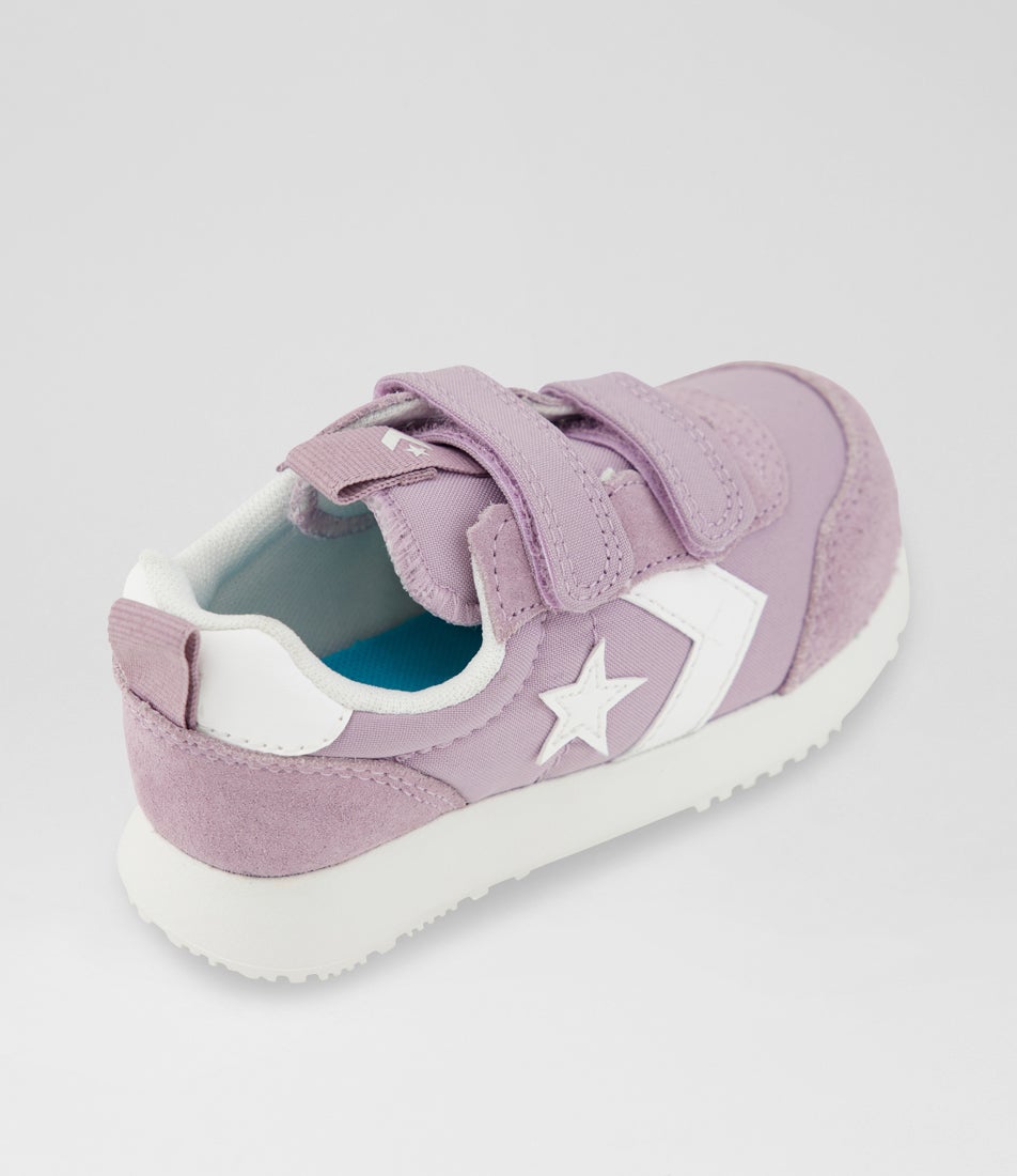 Omega Trainer Easy On Toddler Altitude Lilac Fabric Sneakers