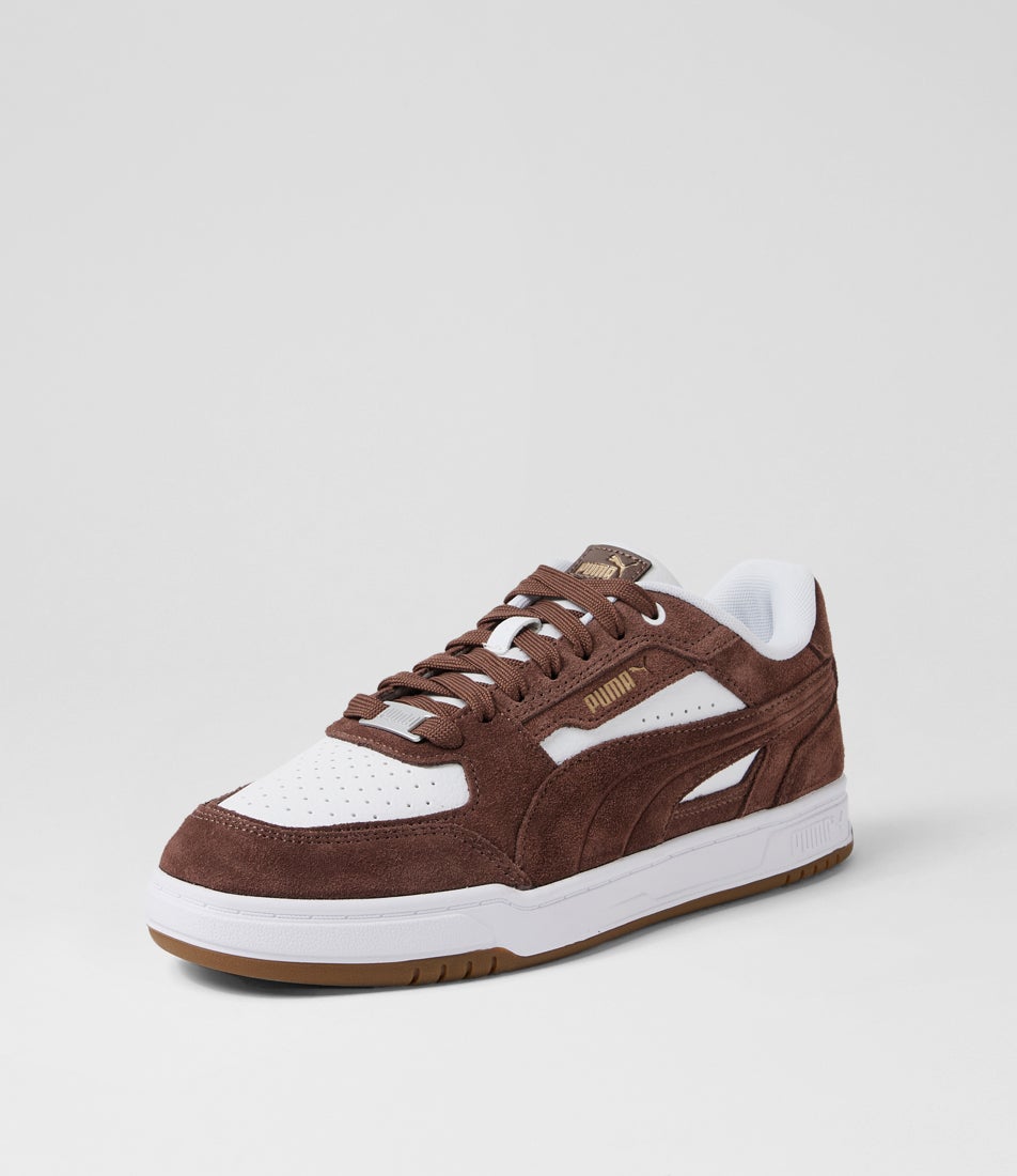 Caven 3 Plus Sd M Chestnut Brown White Sneakers