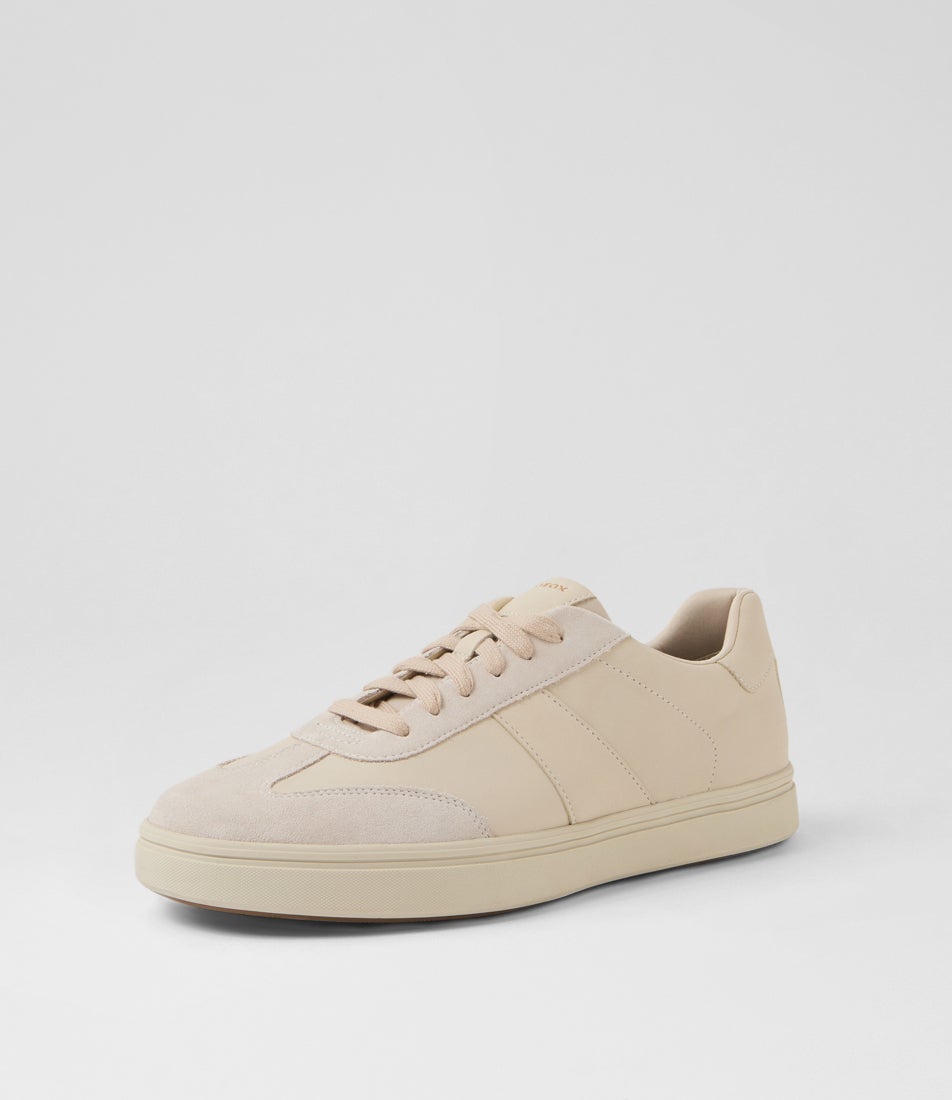 U Baltmoore A Papyrus Leather Sneakers