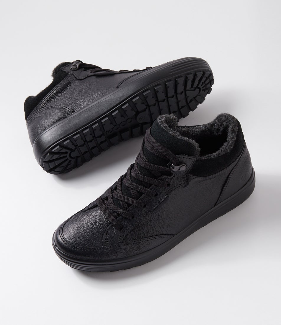 Soft 7 Tred W Black Leather Sneakers