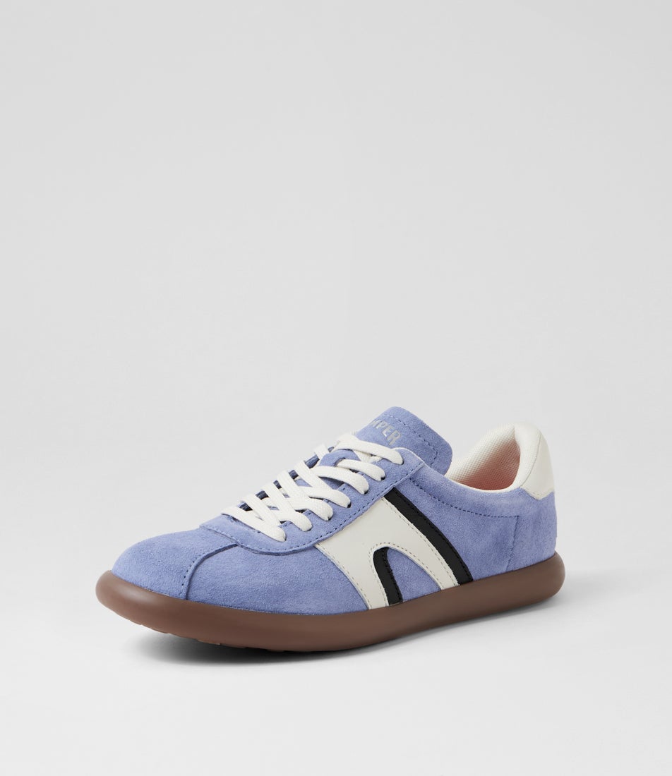 Pelotas Soller Blue White Multi Suede Sneakers
