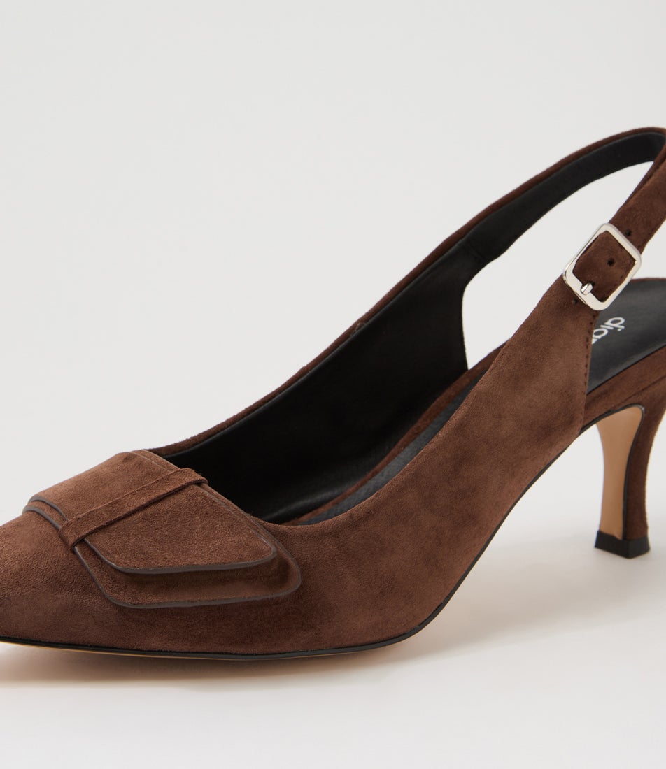 Tonder Tiramisu Suede Heels