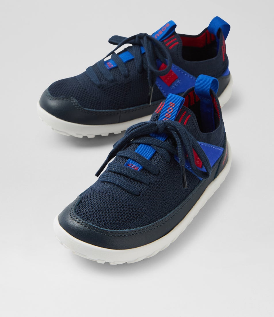 Iw Meta Toddler Navy Leather Sneakers