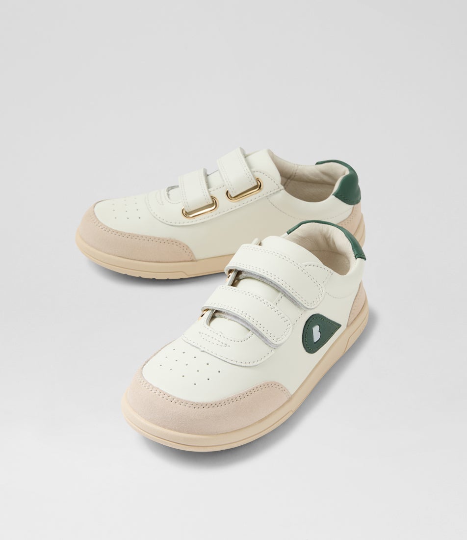 Kp Champ 2 Junior Chalk Rainforest Leather Suede Sneakers
