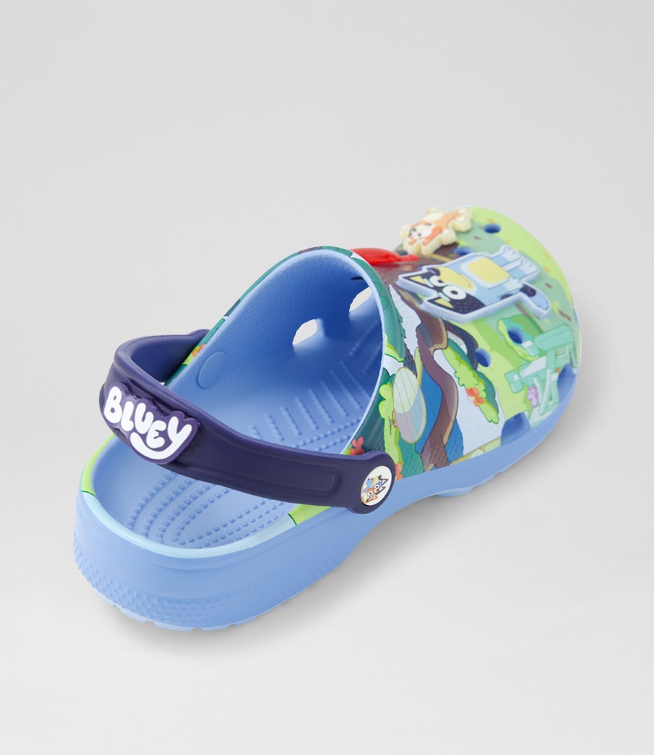 Bluey Classic Clog Womens Adults Multi Croslite Flat Shoes