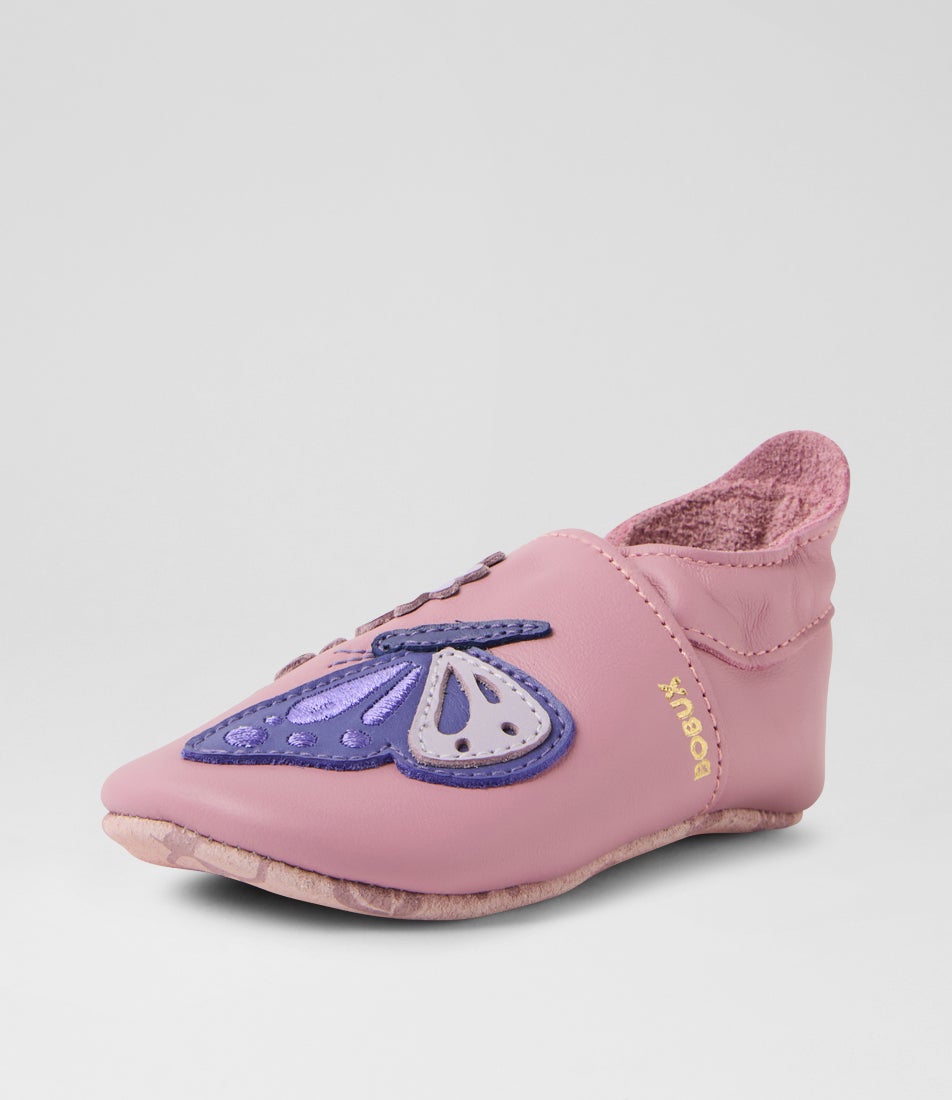 Ss Athalia Infant Lilas Leather Flat Shoes