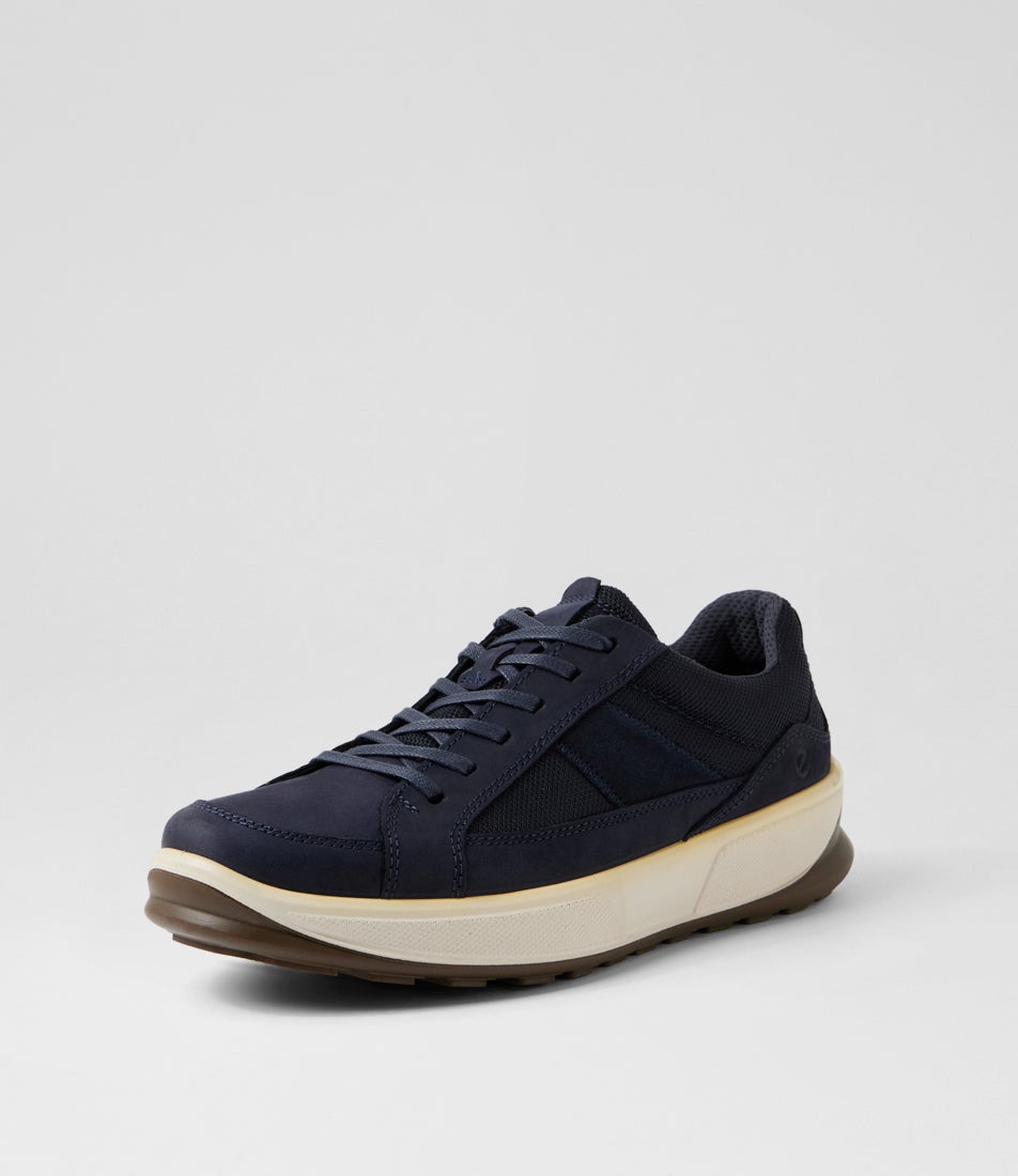 Byway 2 M Marine Leather Sneakers