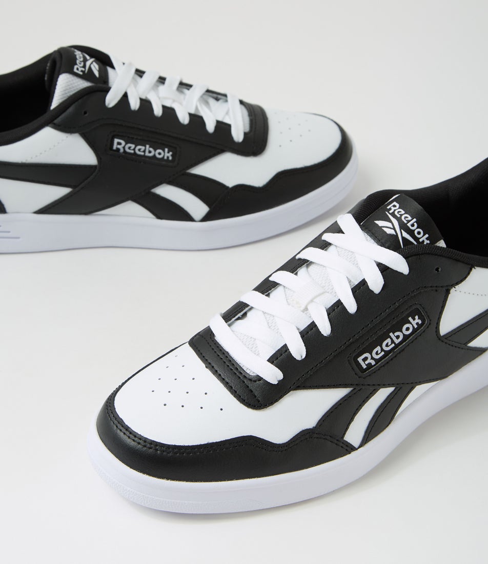 Court Advance M White Black Chrome Sneakers Court Advance M White Black Chrome Sneakers