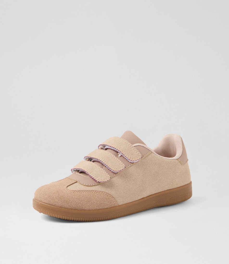 Darson Latte Microsuede Sneakers Darson Latte Microsuede Sneakers