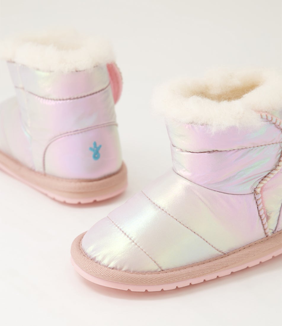 Toddle Briggs Infant Iridescent Ankle Boots