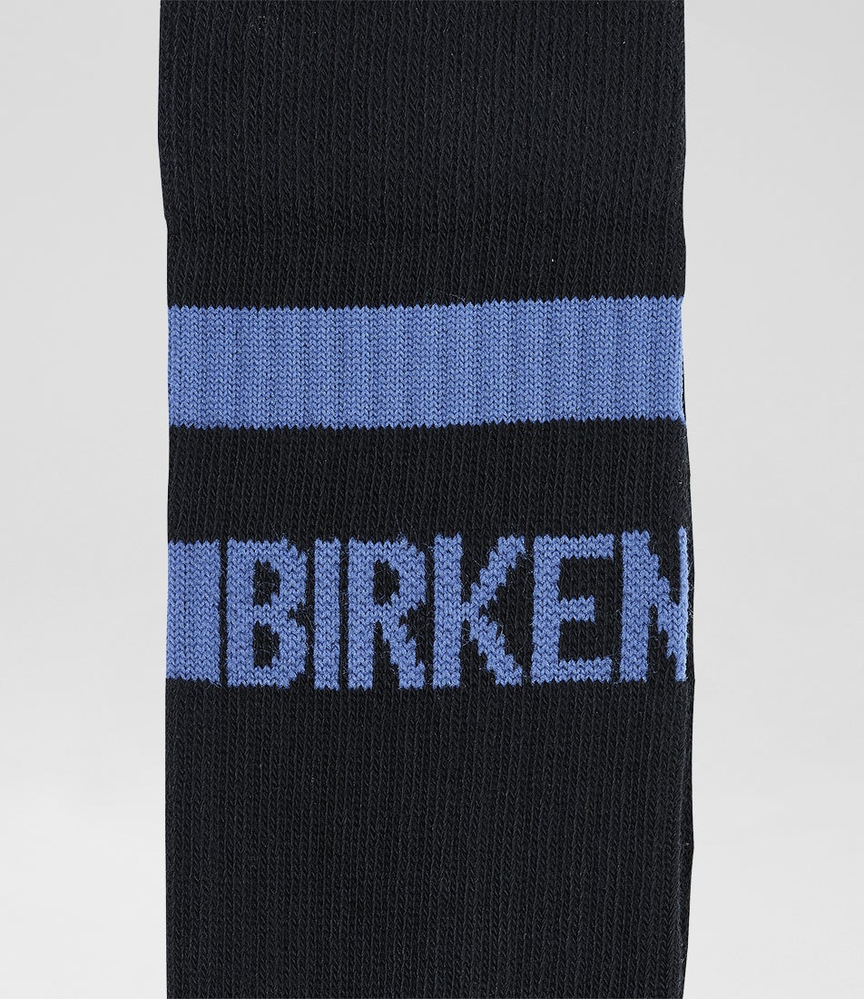 Cotton Tennis Black Sock