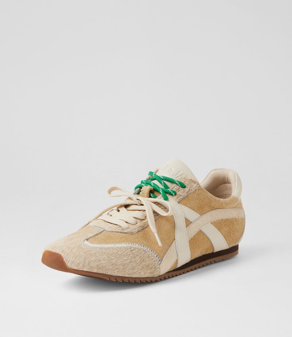 Rey Bone Multi Suede Sneakers
