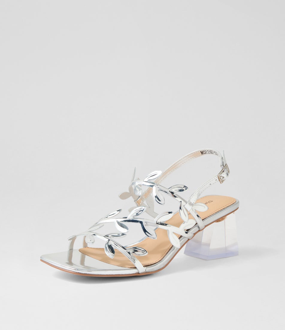 Morine Silver Shine Sandals