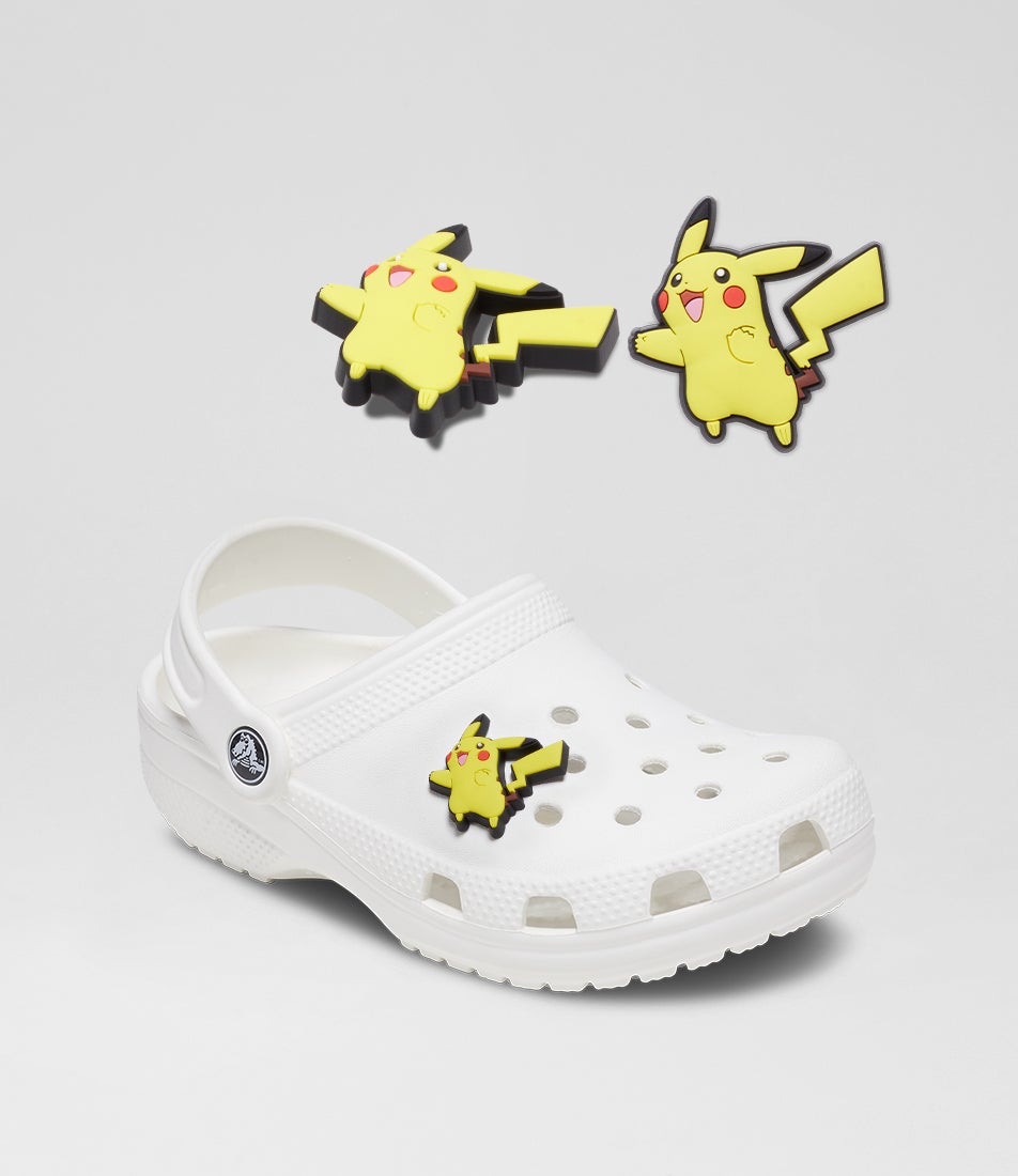 Pokemon Pikachu Yellow Rubber Jibbitz