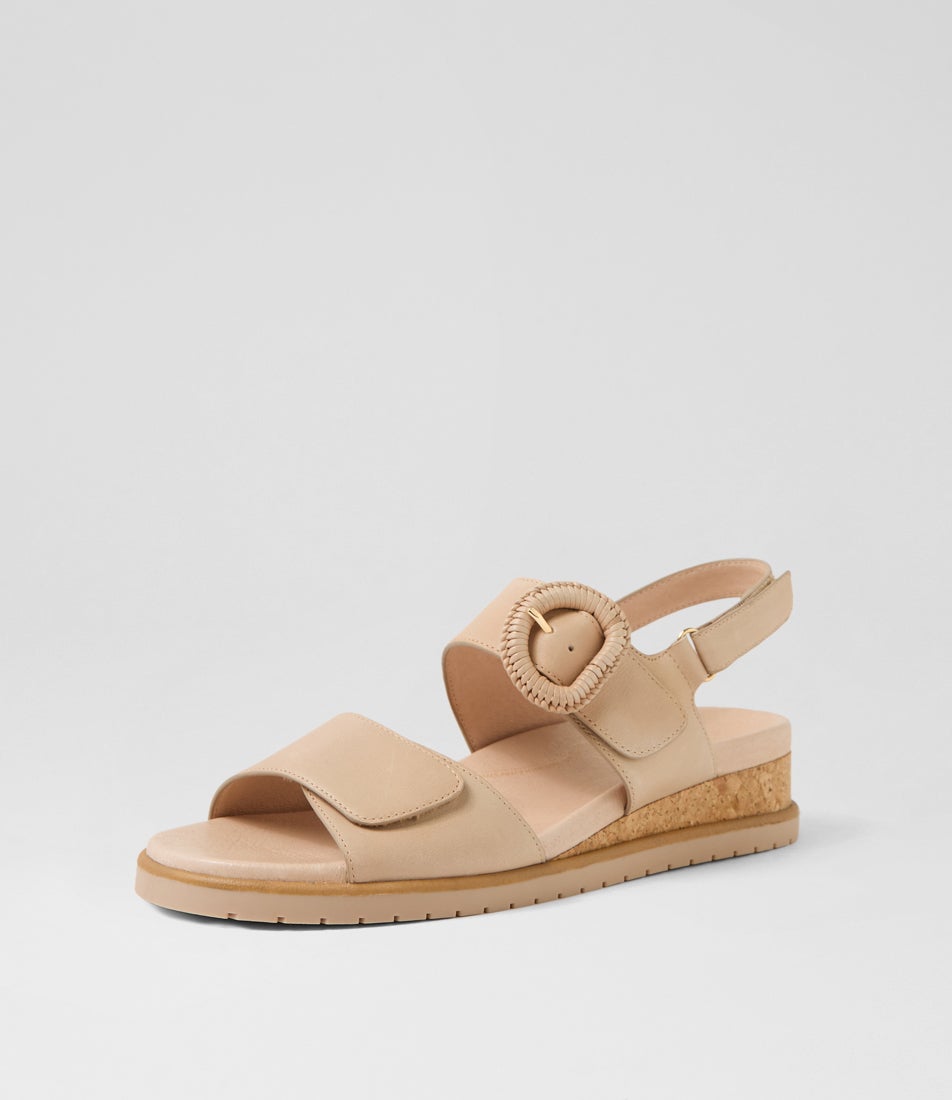 Vatch W Blush Leather Sandals