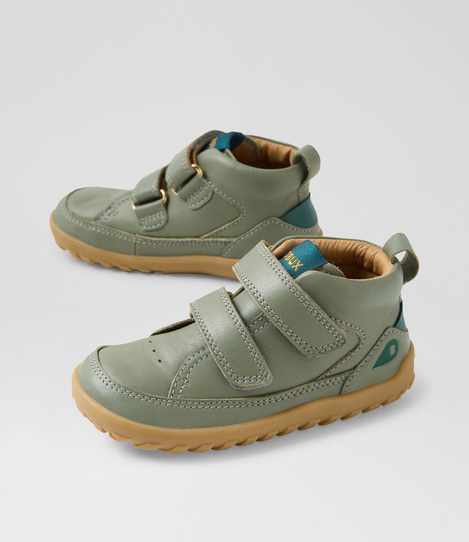 Iw Trek Toddler Vetiver Leather Ankle Boots