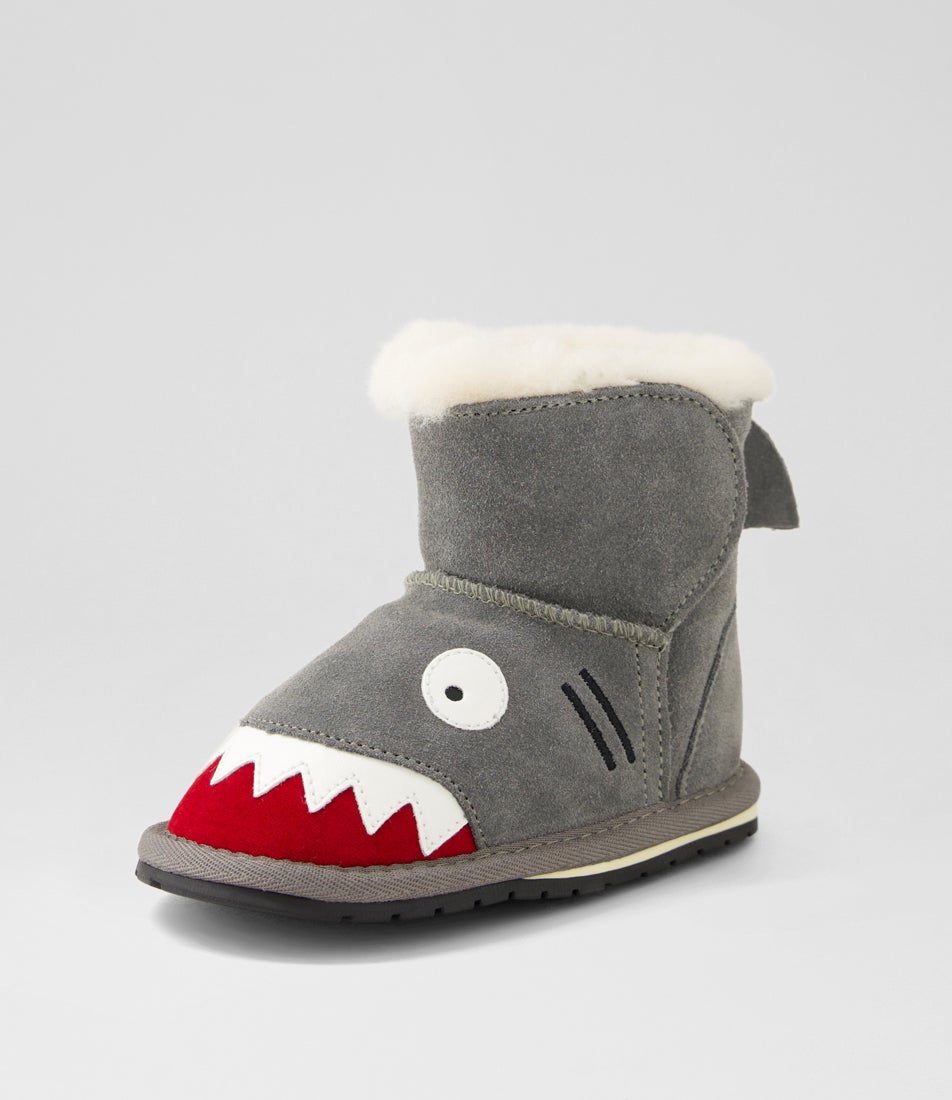 Shark Infant Putty Suede Ankle Boots