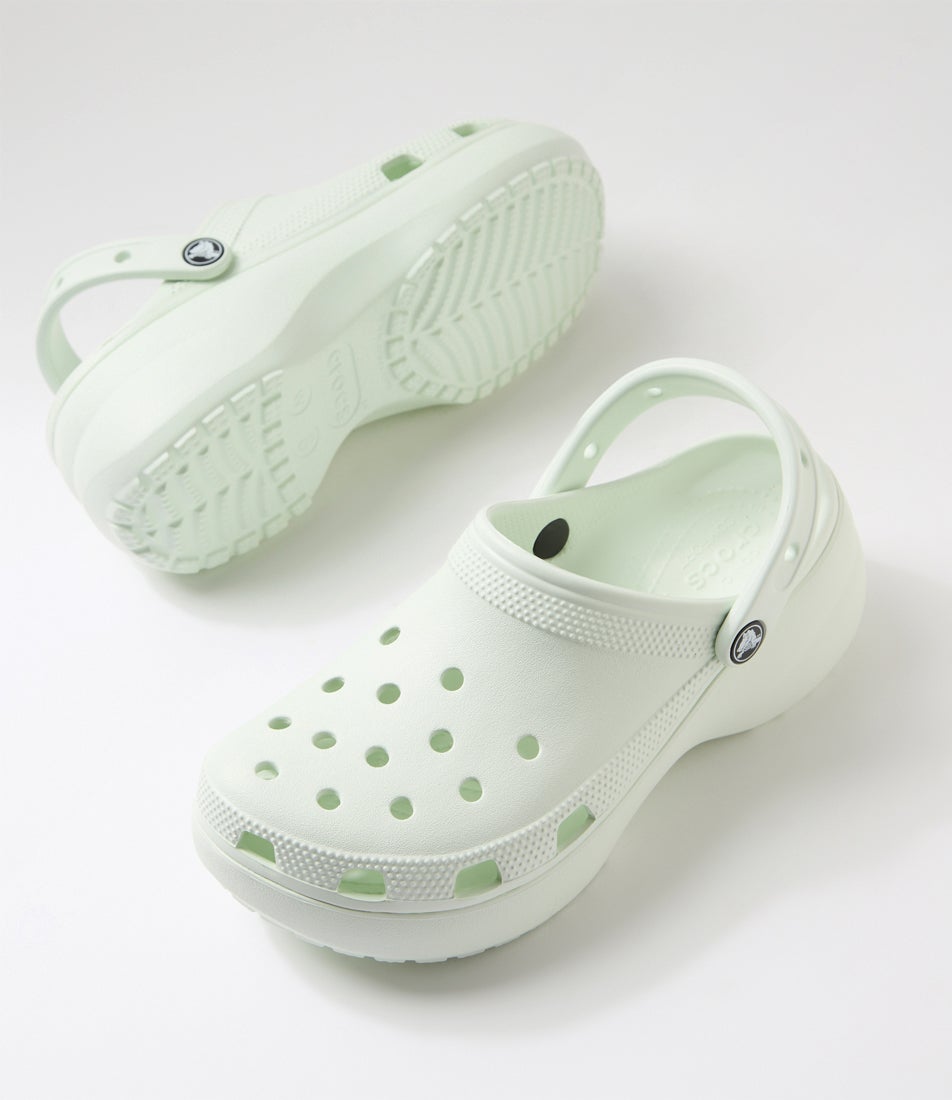 Classic Platform Clog W Mint Tint Croslite Sandals
