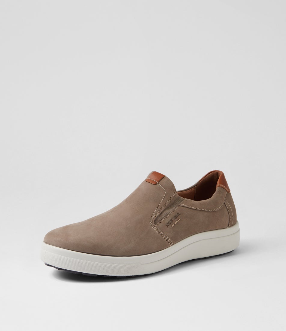 Maddox 06 Taupe Kombi Nubuck Sneakers