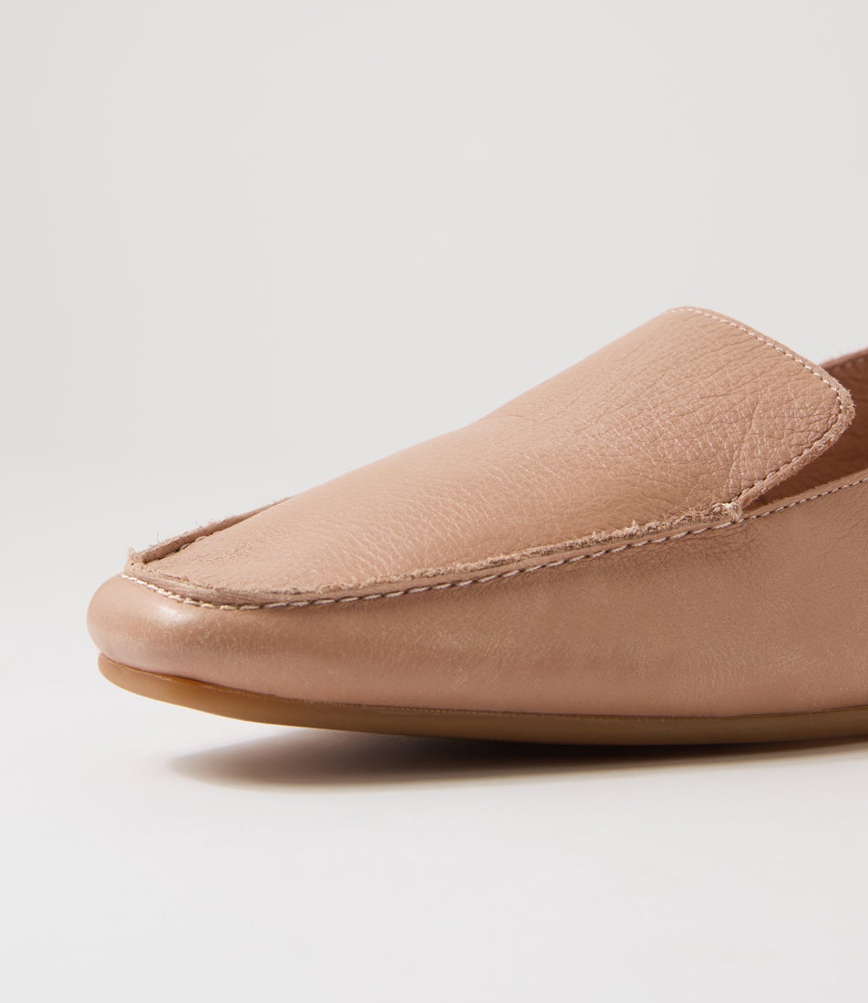Kirrer Cafe Leather Flat Shoes