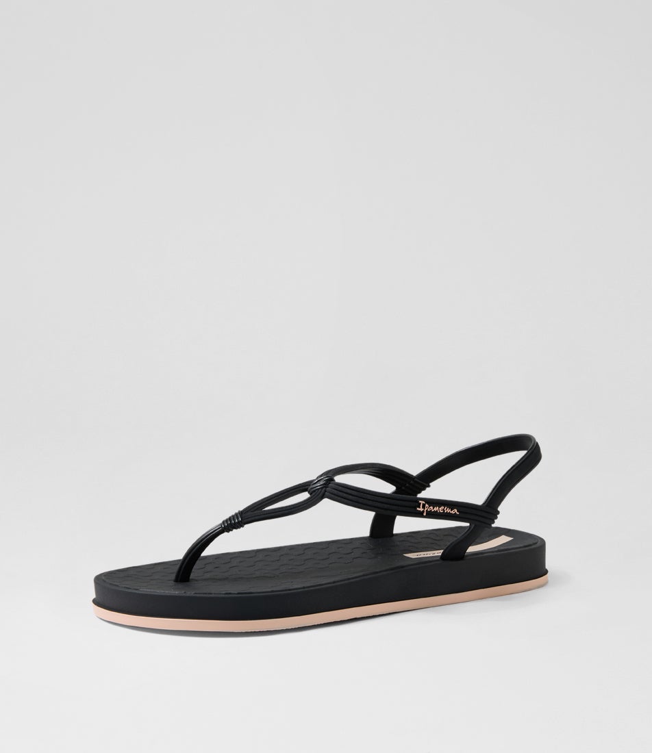 Drip Sandalia Black Beige Sandals