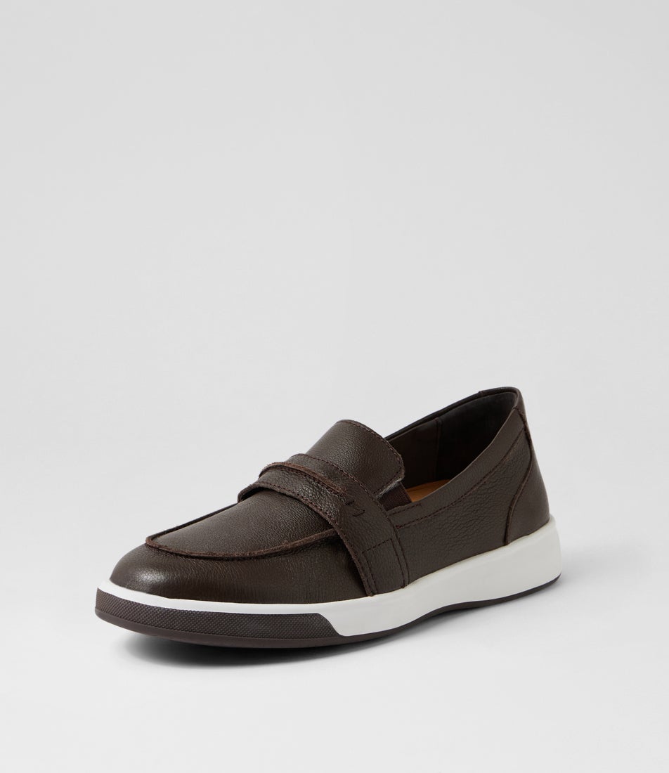 Aindrea Xf Choc Leather Loafers
