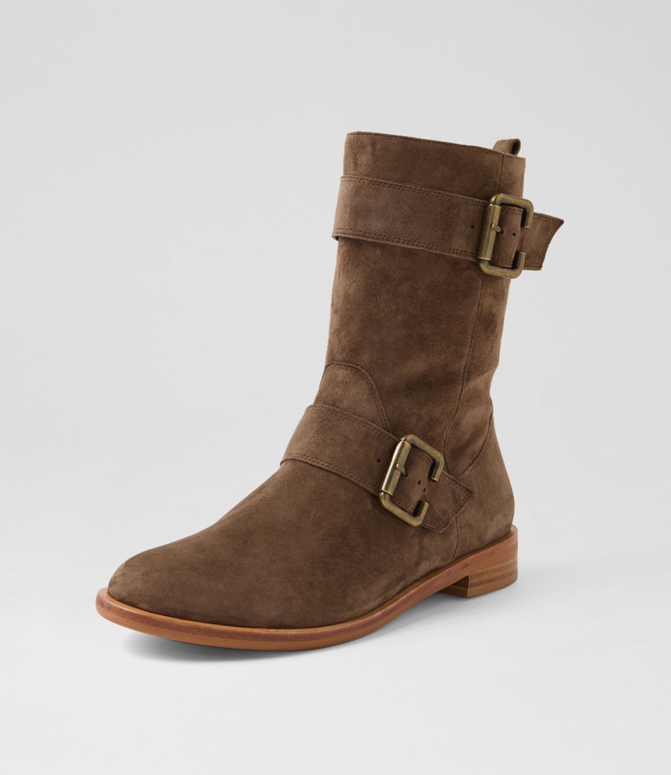 Myas Xw Hot Choc Suede Ankle Boots