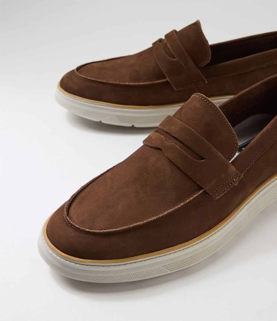 Wesson Cafe Leather Loafers