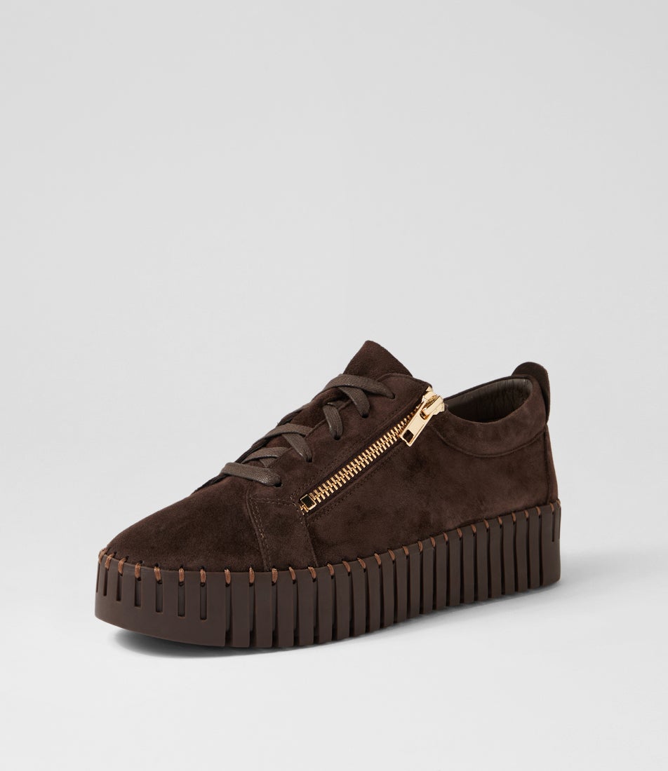 Bump Choc Suede Sneakers