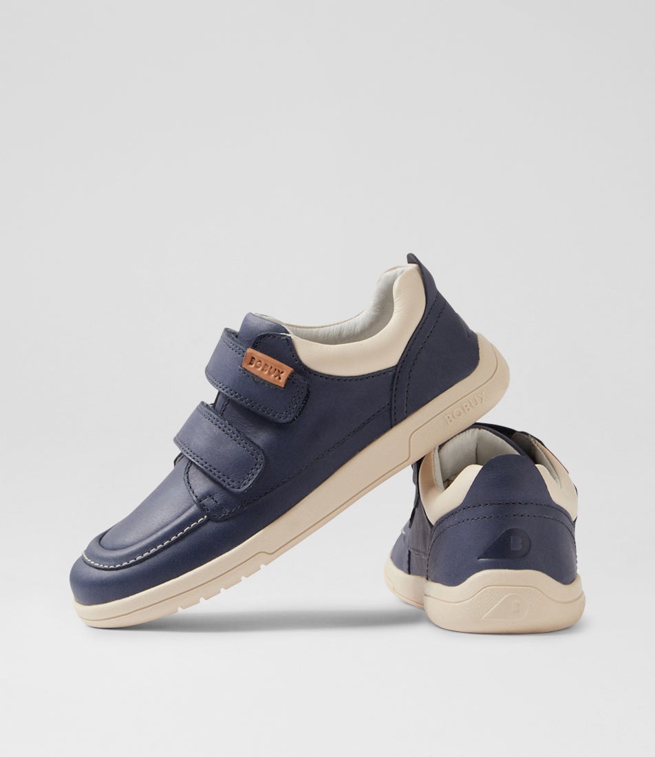 Kp Oakley Junior Vintage Indigo Leather Sneakers