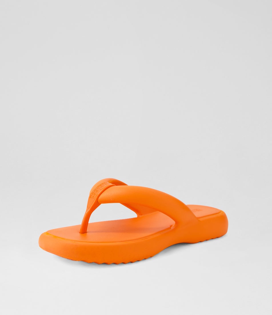 Free Low Ad Orange Pvc Thongs
