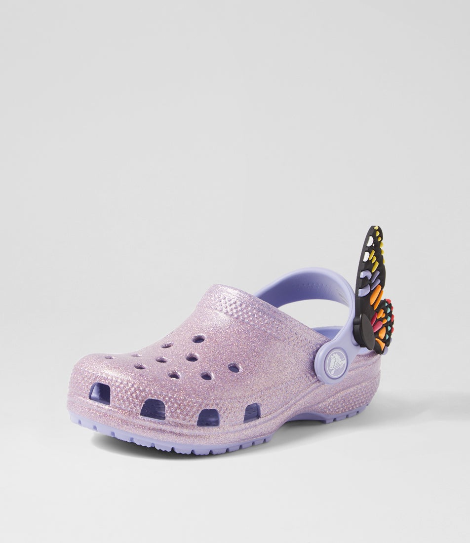 Iam Butterfly Toddler Mystic Purple Croslite Sandals