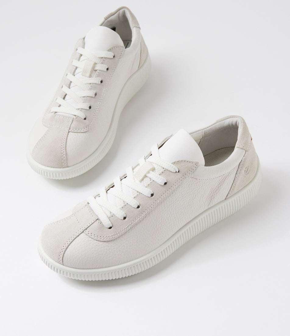 Soft Zero W White Shadow Leather Sneakers
