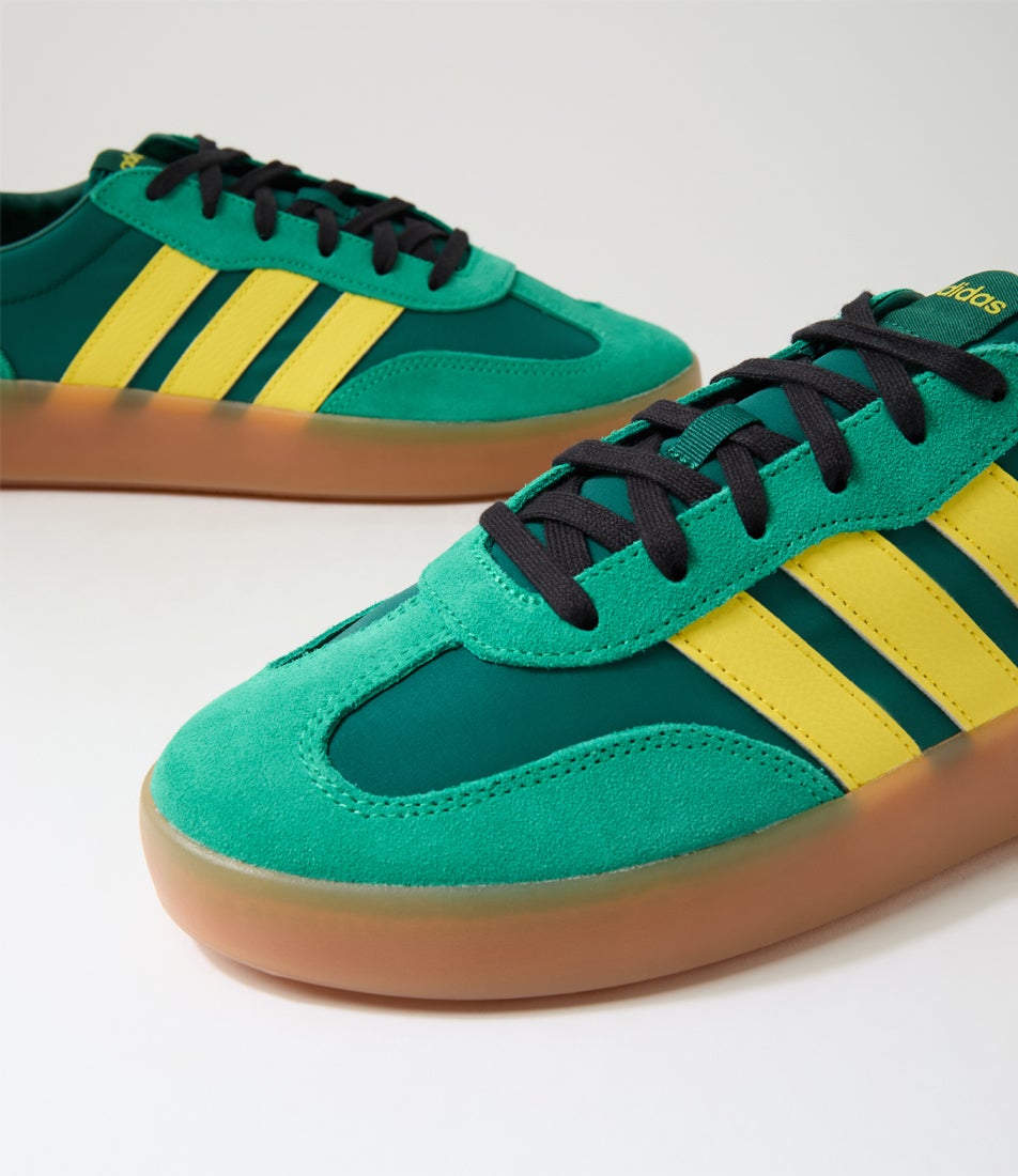 Barreda Decode M Green Yellow Fabric Sneakers