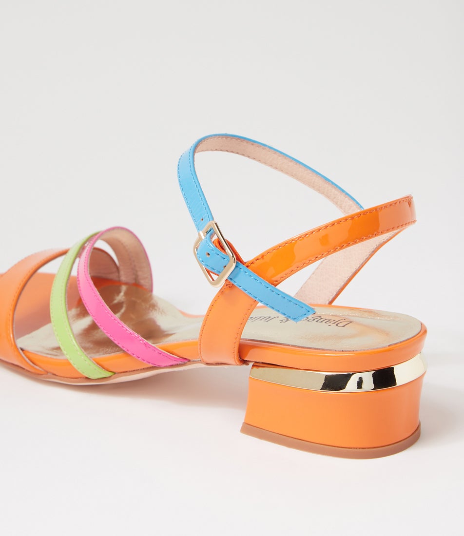 Till Gelato Patent Multi Sandals