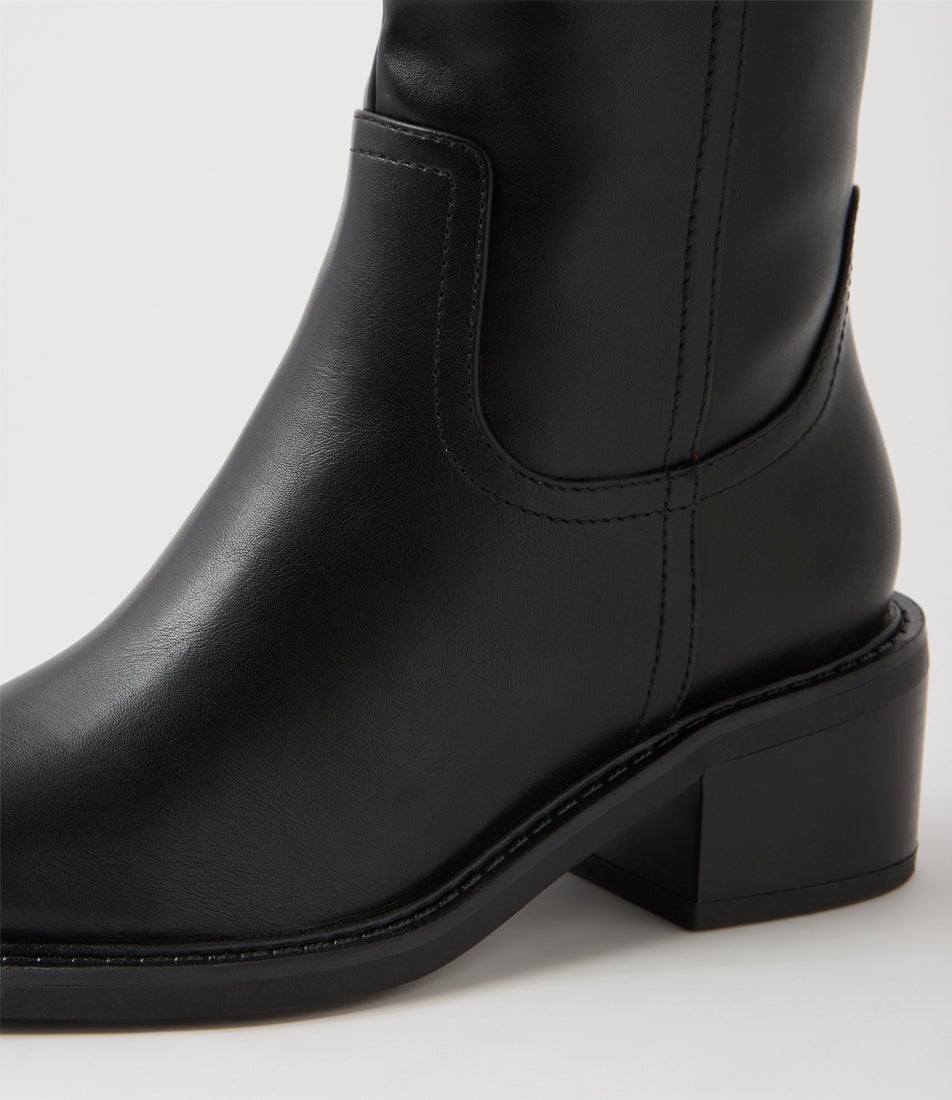 Bobart Black Knee High Boots Bobart Black Knee High Boots