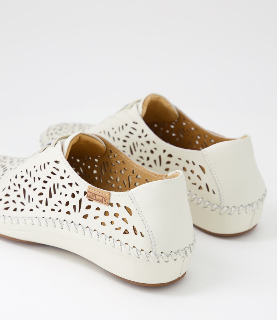Vallarta 83 Nata Leather Lace Up Flats