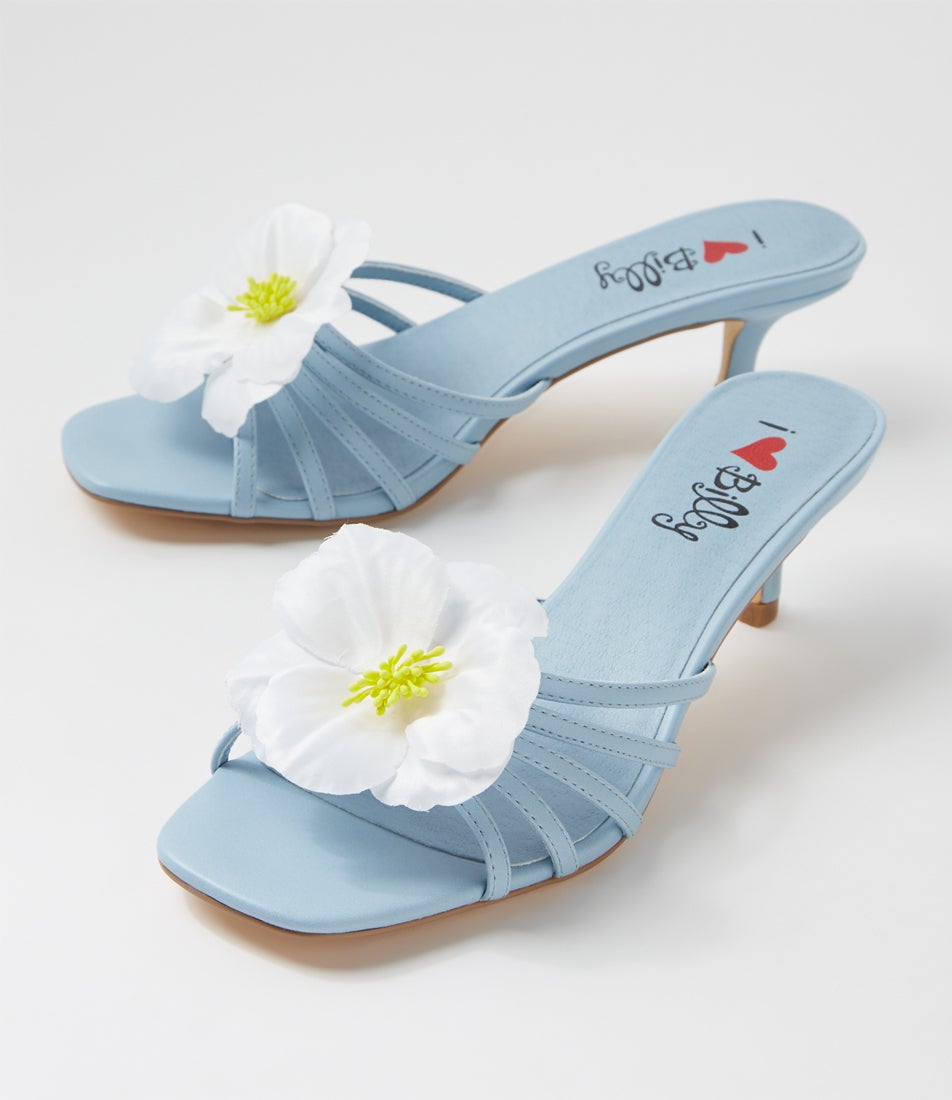 Sanikah Mid Blue Sandals Sanikah Mid Blue Sandals