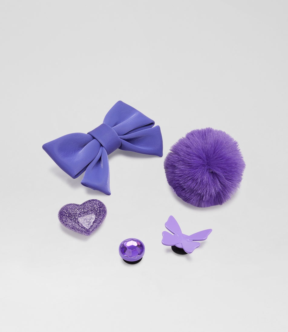 All Things Purple Jibbitz
