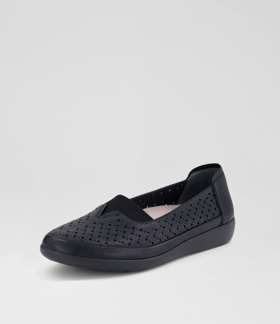 Unki Xf Black Leather Sneakers
